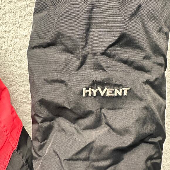 The North Face Hyvent Insulated Ski Jacket Womens Small Black Pink NO HOOD Zip - Picture 12 of 14